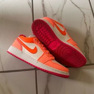 Air Jordan 1 Low Utility Gs ‘Crimson Pulse’